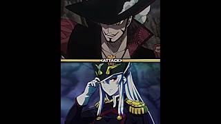 Mihawk vs Uzen #anime #onepiece #chainedsoldier