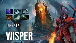 Dota 2 Pro Gameplay   Wisper   Doom   14 3 17   High Skill Dota 2 / Offlane OG