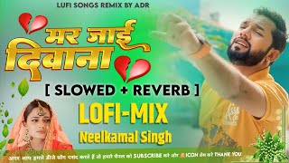 Mar Jai Deewana Neelkamal Singh New Song Bhojpuri Sad Song Slowed Reverb Lufi Songs By ADR 💔