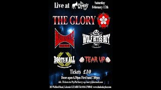 Live The Glory ~ The Donkey Leicester ~ 17th February 2018