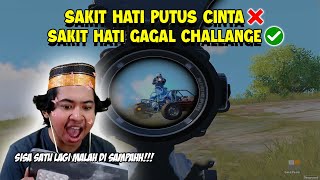 "DI GIFT SAMPE JUTAAN DEMI CHALLANGE" Malah Di buat Sakit Hati Gara2 Musuhnya Ga Cukup | PUBG Mobile