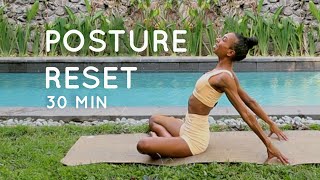 30 MIN lunch break posture refresh pilates