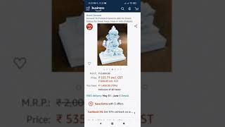 3D Printed Ganesh Idol #short, #3dprintedmodel, #amazon