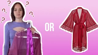 Epic Transparent Robes Review and Try on!