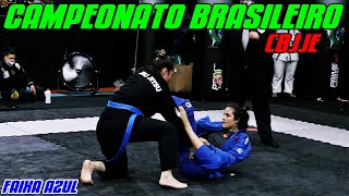 Jiu Jitsu - Feminino - Faixa Azul - Campeonato Brasileiro - CBJJE 2020