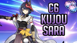 Summoning for C6 Kujou Sara | Genshin Impact