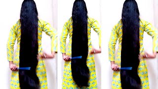 Dry long hair combing vlog | बालों में कंघी कैसे करे | #haircombing #longhair @prachisaxena7620