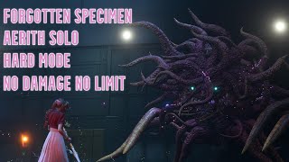 Aerith Solo vs Forgotten Specimen Hard Mode No Damage No Limit | FINAL FANTASY VII REBIRTH