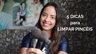 Dicas de como limpar pincéis de maquiagem por Nara Borges1