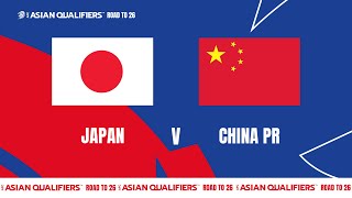 Full Match | AFC Asian Qualifiers™️ Road To 26 | Group C : Japan vs China PR