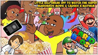 Little Bill Sneak Off To Watch The Super Mario Bros Movie (READ DESC)