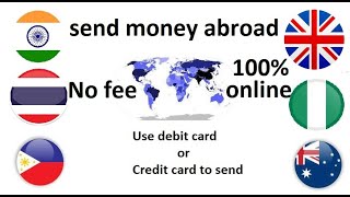 how to send money abroad