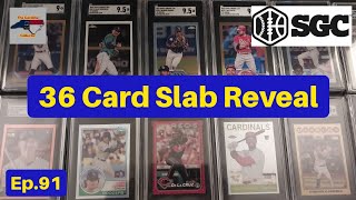 36 SGC Graded Baseball Cards Reveal And Review - Ep.91