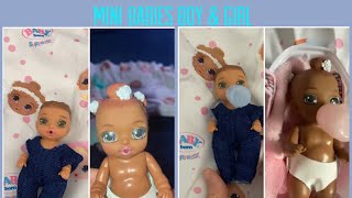 Miniature Baby Surprise Doll in Handmade Jumpsuit | DIY