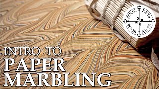 Introduction To Paper Marbling - Making A Custom Design For DUNE