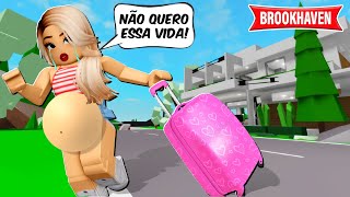 A FILHA MIMADA PREFERIDA da MÃE FUGIU DE CASA | Historinha ROBLOX | Brookhaven RP🏡