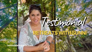 Dess testimonial Retreats with Sunni