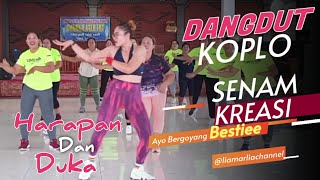 Senam kreasi dangdut koplo harapan dan duka | Ayo Bergoyang Bestieee⁉️ @LiaMarliaChannel