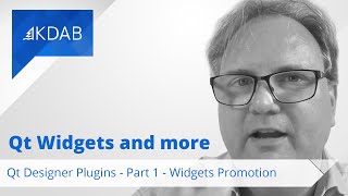 Qt Designer Plugins (Part 1) - Widgets Promotion