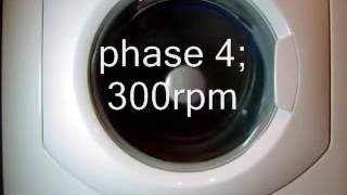 hotpoint wt960 washing machine final fast spin 1600rpm (pt1/3)