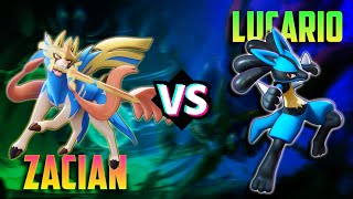 Lucario VS Zacian | Pokemon unite | who will win?!