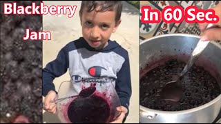 Making Homemade Blackberry Jam In Morocco!