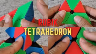 CARA MENYELESAIKAN PYRAMID PYRAMINX DALAM 1 MENIT.