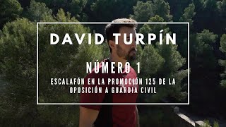 Número Uno en la Oposición a Guardia Civil. David Turpin alumno de Gesinpol