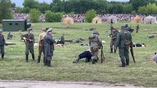 Реконструкция первого дня войны в Брестской крепости