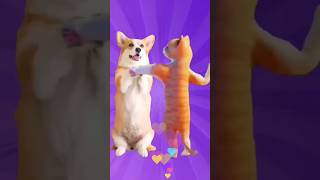 cat&pappy dance#viral #cute #trending #funny #trending #trend #shorts