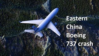 How China Eastern #Boeing 737-800 crashed  with 132 people dead Flight #MU5735