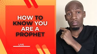 How to Know You Are A Prophet | Apostle bongani Blacksmith