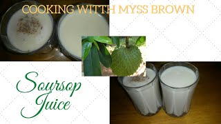 Wow!!! Soursop Juice with milk