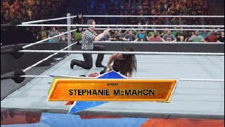 WWE 2K23 Wwe Summerslam 2014  Stephanie Mcmahon Vs Brie Bella