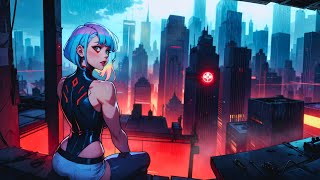 Cyberpunk 2077 | Raining in Night City | Synthwave Music