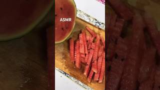 Watermelon Fries for kids lunch #asmr #asmrcommunity #asmrsounds #food #viral #watermelon #fruit