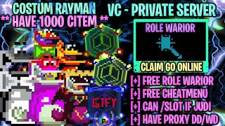 FREE ROLE!! HAVE CITEM + FREE BANYAK | GROWTOPIA PRIVATE SERVER TERBARU | BEST GTPS 2023 | VC PS