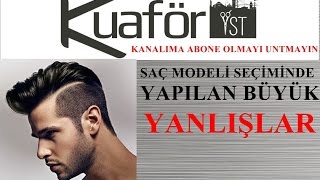 Erkeklerin Saç Modeli Seçiminde Yaptığı 3 Büyük Yanlış !