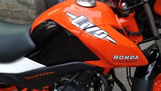 Honda LIVO ORANGE AND BLACK SPECIAL EDITION.