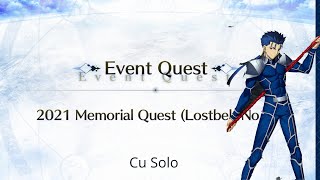 [FGO NA] Lostbelt 4 Memorial Quest — Cu Solo