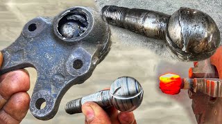 Rebuild Toyota Hiace Lower Joint Ball // An Amazing Repairing Of Ball Joint By Secure Process