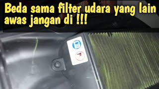 review filter udara vario 160 cara membuka dan memasang filter udara vario 160 | service filter