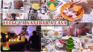 Vlogmas 🌲ACOMPAÑAME A PONER LA NAVIDAD EN CASA + LECHE DORADA RECETA #recetas #navidad #christmas