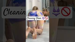 [4K Housewife] Body Art Cleaning 👙🚫 #hausewiferoutine #fashionhaul