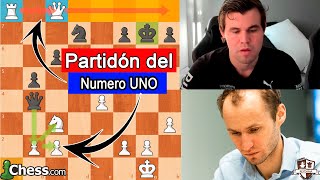 Partidón del Numero UNO del Mundo! Magnus Carlsen Vs Sergei Zhigalko