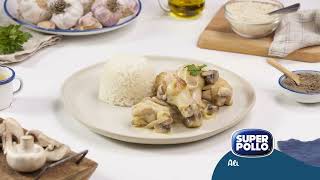 Alitas de Pollo con champiñones ¡Una receta para compartir!