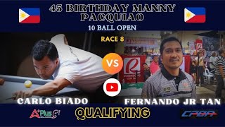 Carlo Biado VS Fernando Jr. Tan | Race 8 | Single Division