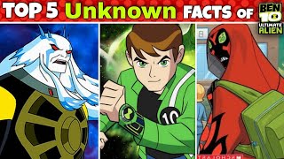 Top 5 *UNKNOWN* Facts of BEN 10 ULTIMATE ALIEN ! (in hindi) | FAN 10K