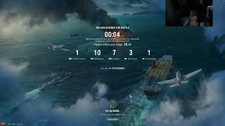 World of Warships Live play with ME