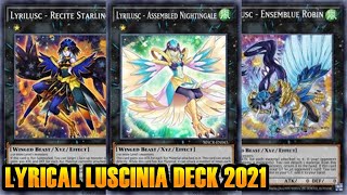 【YGOPRO】 LYRICAL LUSCINIA DECK 2021